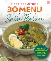 Image of 30 menu untuk satu bulan