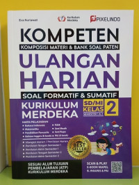 Image of Kompeten : Komposisi Materi $ Bank Soal Paten : Ulangan Harian Soal Formatif & Sumatif Kelas 2